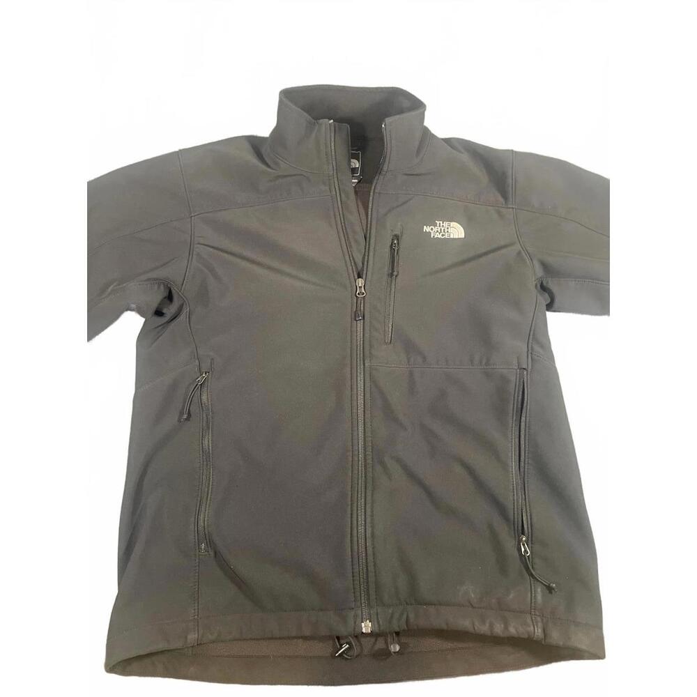 The North Face Apex Men's Medium Black Softshell Jacket (read)